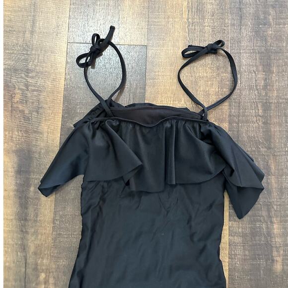 Albion Fit The Wave Midnight Black One-Piece Swimsuit Size XS - Picture 4 of 6